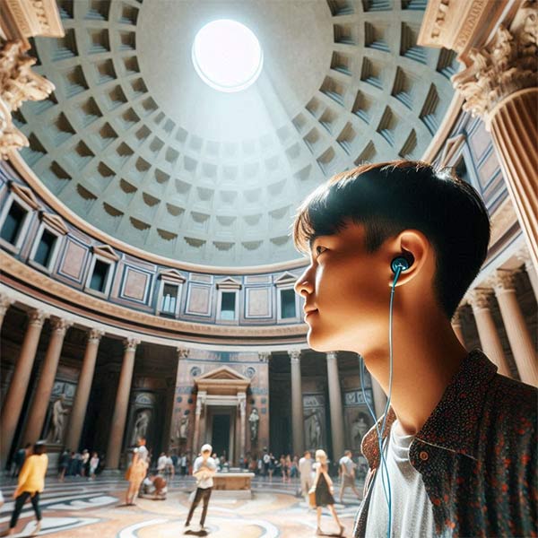 Pantheon Entry Ticket with Audio Guide